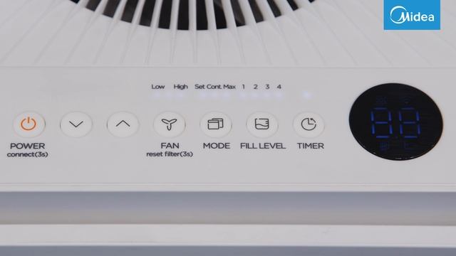 Midea Cube Dehumidifier Operation and Overview смотреть онлайн