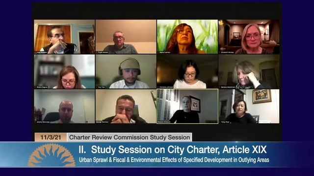 NOV 3, 2021 | Charter Review Commission Study Session смотреть онлайн