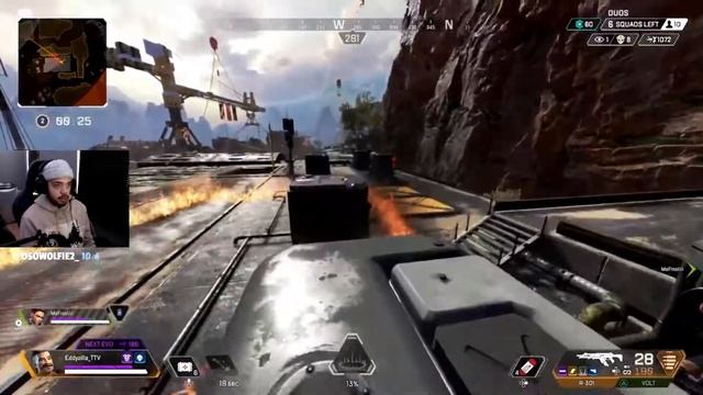 "GET FRIED NERDS" 15 Kills with NEW Legend FUSE | Apex Legends Gameplay смотреть онлайн