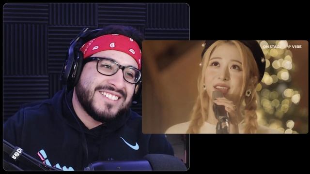 Reaction to HUH YUNJIN of LE SSERAFIM "Last Christmas" смотреть онлайн
