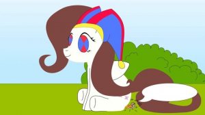 WAIT POMNI!! HE'S NOT FOOD!!! 💔💀 ( The Amazing Digital Circus Pony Feast )