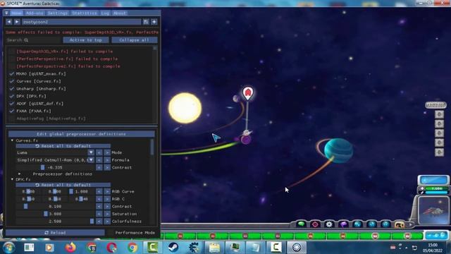 Spore - ReShade ( ENBSeries For Spore - Tutorial )