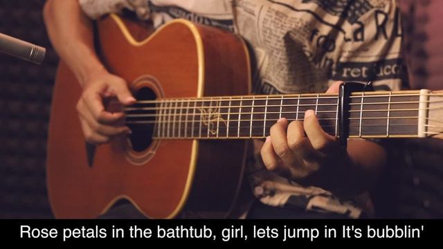Leave The Door Open - Bruno Mars ,Anderson .Paak,Silk Sonic Fingerstyle Guitar Cover (TAB) смотреть онлайн