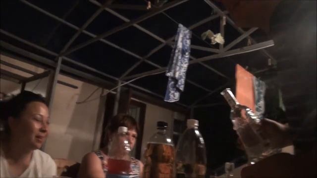 Песни и пляски. Прощальная вечеринка в Обливской.