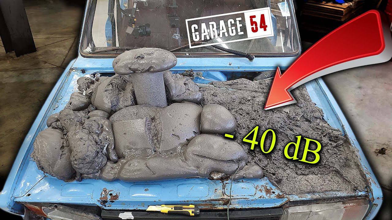 Профессиональная ШУМОИЗОЛЯЦИЯ двигателя -40 dB смотреть онлайн