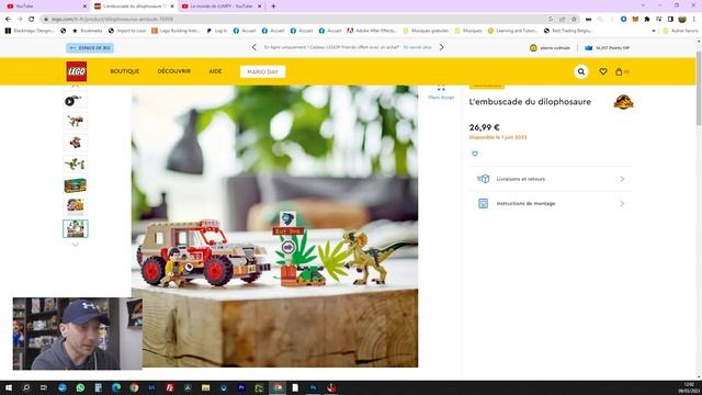 LA GAMME LEGO ® JURASSIC PARK ARRIVE EN MAGASIN EN 2023 смотреть онлайн