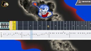 Disbelief Papyrus Phase 2 Theme - Megalo Strike Back Guitar Tab Tutorial