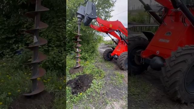 Ямобур на фронтальный погрузчик - МиаТорг смотреть онлайн