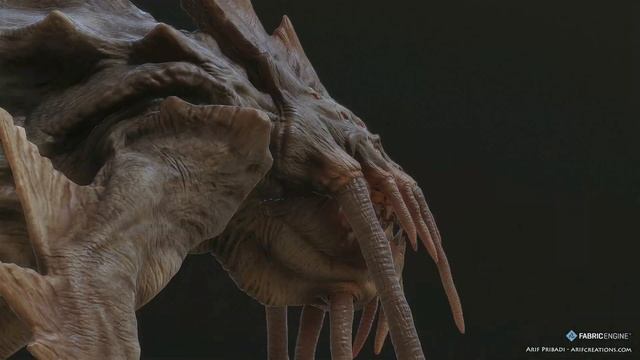 Character turntable - Kraken ( for fabric engine ) смотреть онлайн