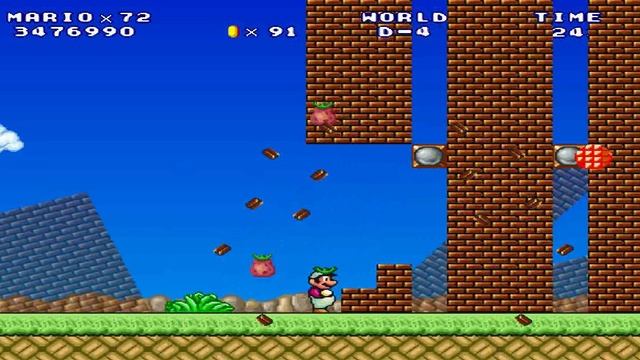 Прохождение Mario Forever World D смотреть онлайн