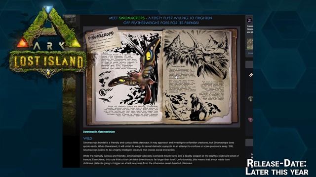 SINOMACROPS is going to be the last new animal on LOST ISLAND смотреть онлайн