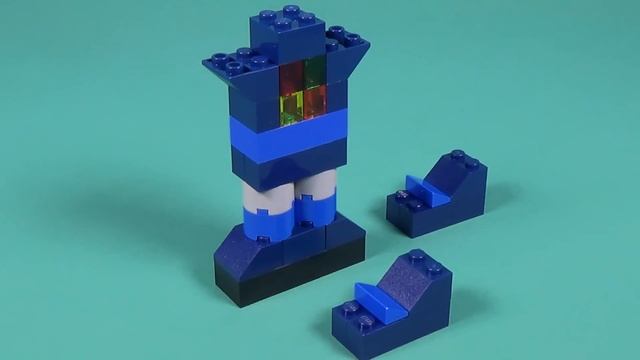 Lego Robot Building Instructions - Lego Classic 10693 "How To" смотреть онлайн