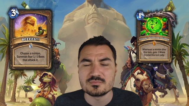 NEW CARDS! MAGE QUEST! OP BEES! - Saviors of Uldum Hearthstone смотреть онлайн