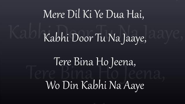 Yaara teri yaari ko lyrics/ Kiran Kinny / Lyrical video смотреть онлайн