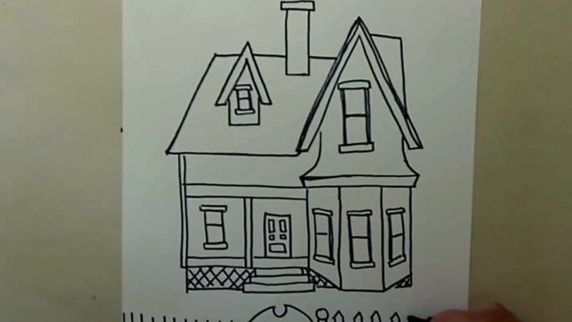 Themed House Design - A Line Drawing! смотреть онлайн