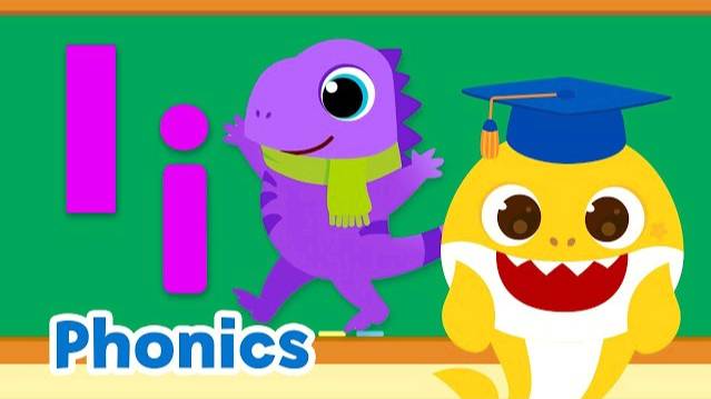 Animals with Letter I - Iguana | ABC Song & More | 15-Minute Learning with Baby Shark смотреть онлайн