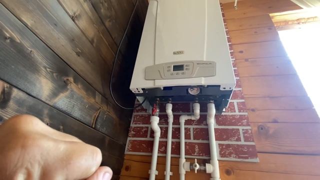 Как обвязать по гидравлике котёл Baxi ECO FOR 24f, Бакси ЭКО ФОР смотреть онлайн