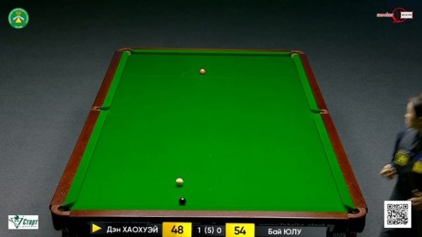 DENG HAOHUI v BAI YULU | 1/2 | КУБОК МИРА  | СНУКЕР | Тюмень 2023