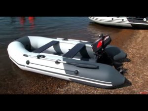 Легкая НДНД лодка с плоским дном - ТАЙМЕНЬ 2800 с надувным дном низкого давления.