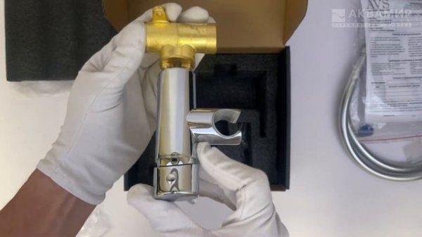 Гигиенический душ со смесителем AVS Slimmer 811-131-CR хром