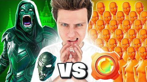 ДУМ VS 99 БРОНЗ в Фортнайт смотреть онлайн