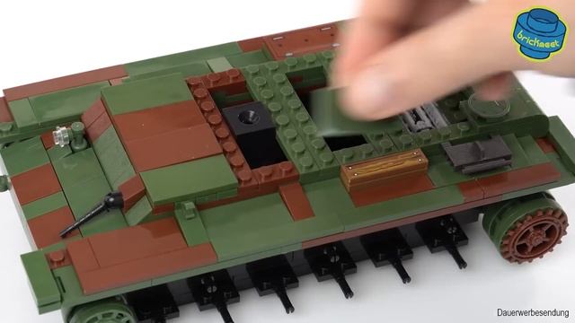 KV-1 aka Dicker Bello aka Russian Colossus - QuanGuan 100070 (Speed Build Review) смотреть онлайн