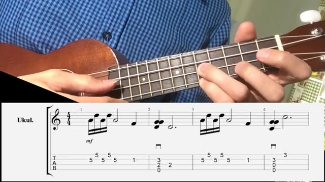 UKULELE. THE GOOD, THE BAD, THE UGLY UKULELE TUTORIAL смотреть онлайн