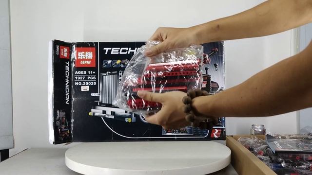 Mở hộp Lepin 20020 Lego Technic 8285 Tow Truck giá sốc rẻ nhất смотреть онлайн