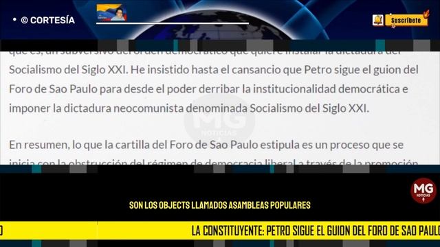 PETRO SIGUE EL GUIÓN DEL FORO DE SAO PAULO ⛔ Por Alberto López Núñez