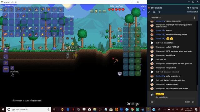 Terraria Extreme Hard mode -Part one- Hard as Diamonds смотреть онлайн