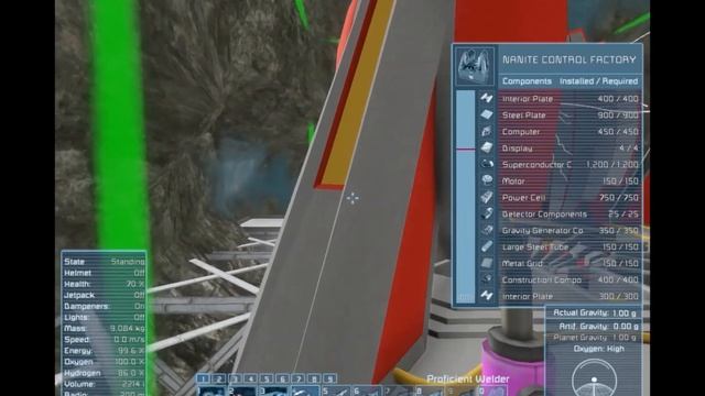 SPACE ENGINEERS Survival EP 5(Crashed Mining Ship) смотреть онлайн