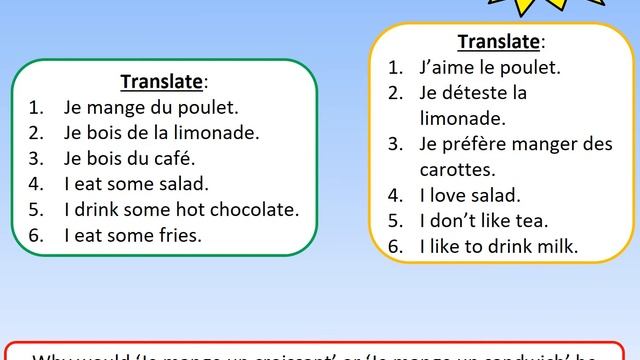 French - Y9 On Mange смотреть онлайн