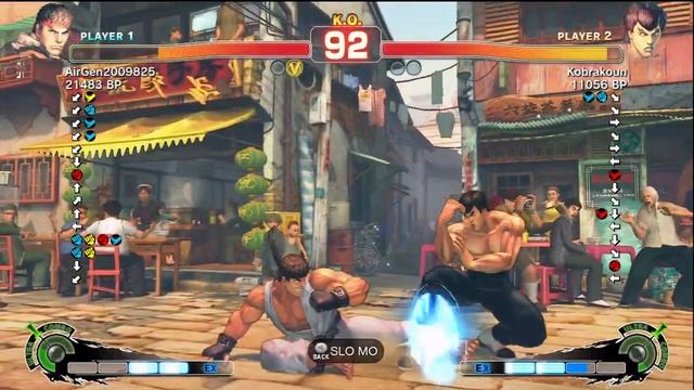 Air [Ryu] vs Kobrakoun [Fei] SSF4 Online Ranked Matches - TRUE-HD смотреть онлайн