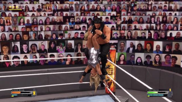 WWE 2K22 | ROMAN REIGNS VS TRISH STRATUS  - FIGHT 🔥