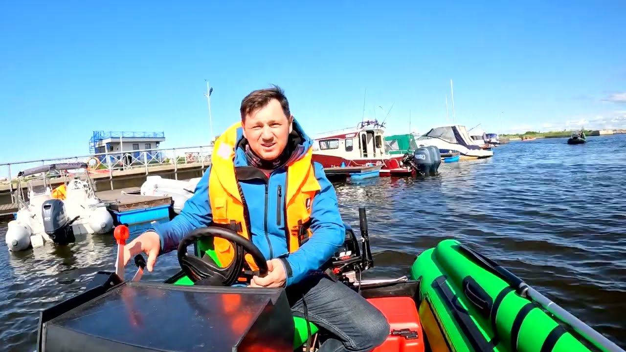 Тестдрайв - Rib Tornado 400 с интегрированным фальшбортом смотреть онлайн