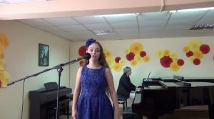 "Я хочу увидеть музыку"  музыка Г.Струве, слова И.Исаковой