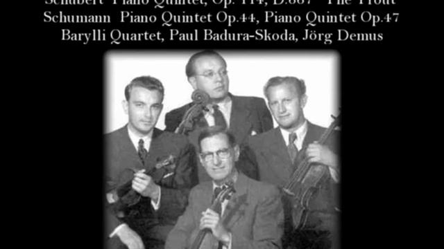 Schubert & Schumann - Piano Quintets, Barylli Quartet смотреть онлайн