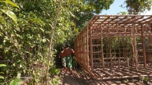 169 дней строительства виллы из бамбука без единого гвоздя