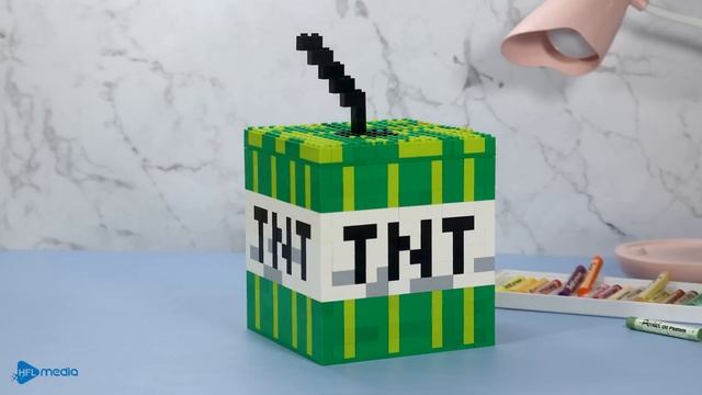 Simple OREO Chocolate Ice Cream | Lego Dessert Recipe | Lego Stop Motion ASMR смотреть онлайн