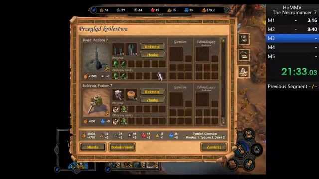 Heroes of Might and Magic V - The Necromancer - Speedrun in 43:12 смотреть онлайн