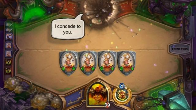 Hearthstone - Tavern Brawl - Top 2(Target Dummy+Bolster)=OP ? смотреть онлайн