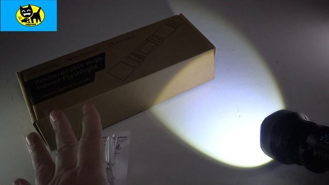 Rechargeable Led Flashlight. 90,000 Lumens Super Bright Powerful Tactical Flashlight смотреть онлайн