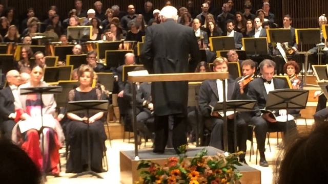 Krzysztof Penderecki is conducting his Polish Requiem The Israel Philharmonic Orchestra смотреть онлайн