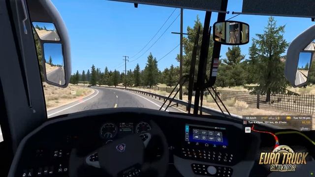 ATS 2 GAMEPLAY | MARCOPOLO G8 | ATS2 BUS MOD