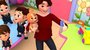 Шесть маленьких уток | Развивающие Мультики Для Детей | Banana Cartoon Preschool-банане Мультфильм