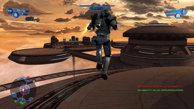 Dark Trooper rampage! Bespin and Jabba's palace! Star Wars Battlefront classic collection! смотреть онлайн