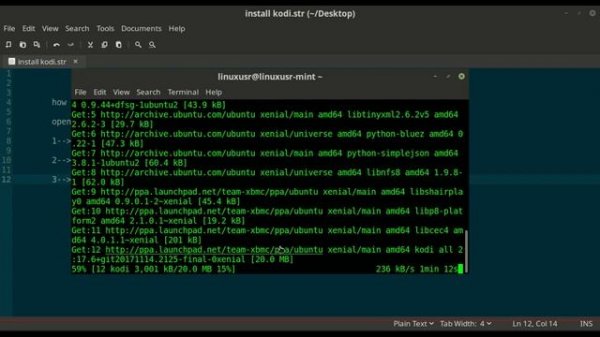 how to install kodi last version on ubuntu - linux mint - kali linux