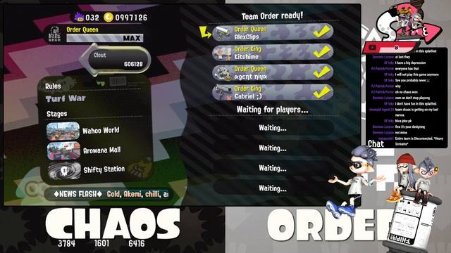 Final splatfest: Chaos vs Order Day 3 (Last) смотреть онлайн