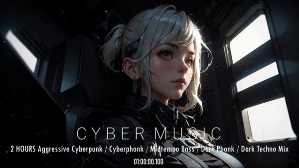 2 HOURS Aggressive Cyberpunk / Cyberphonk / Midtempo Bass / Dark Phonk / Dark Techno Mix