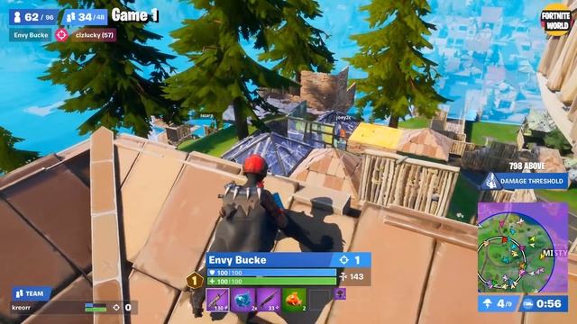 Fortnite FNCS Week 1 DUO NAE FINAL Game 1 Highlights Fortnite Champion Series смотреть онлайн